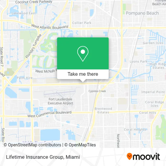 Lifetime Insurance Group map