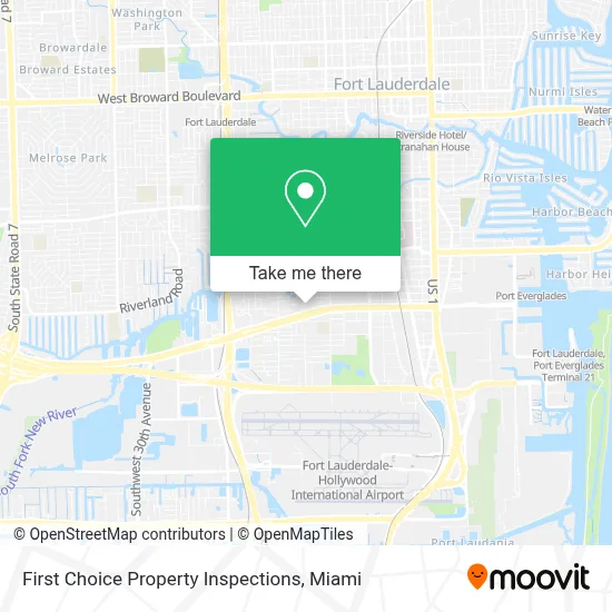 First Choice Property Inspections map
