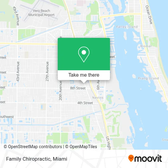 Family Chiropractic map