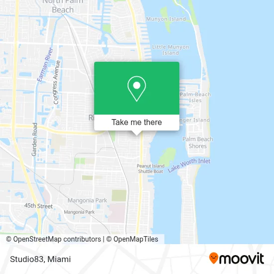 Studio83 map