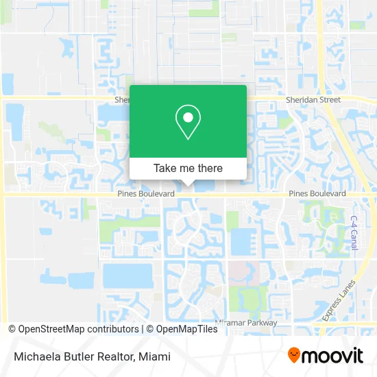 Michaela Butler Realtor map