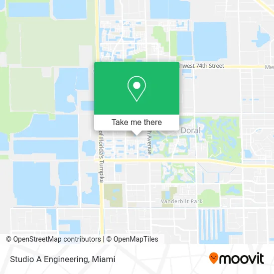 Studio A Engineering map