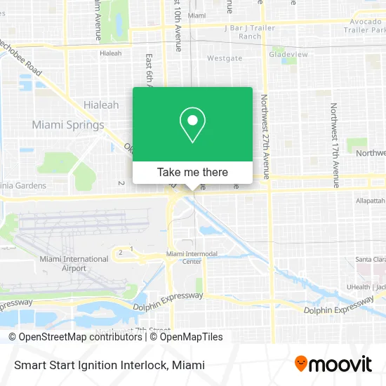 Smart Start Ignition Interlock map