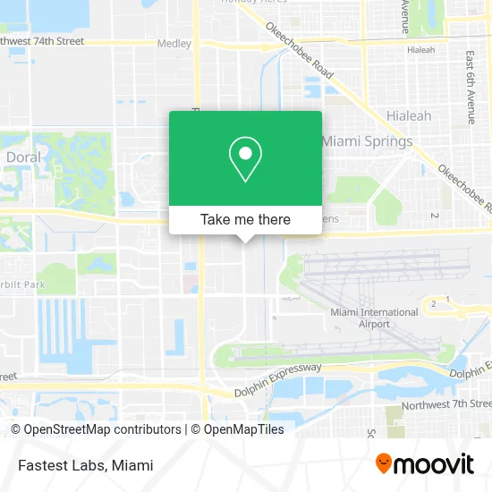 Fastest Labs map