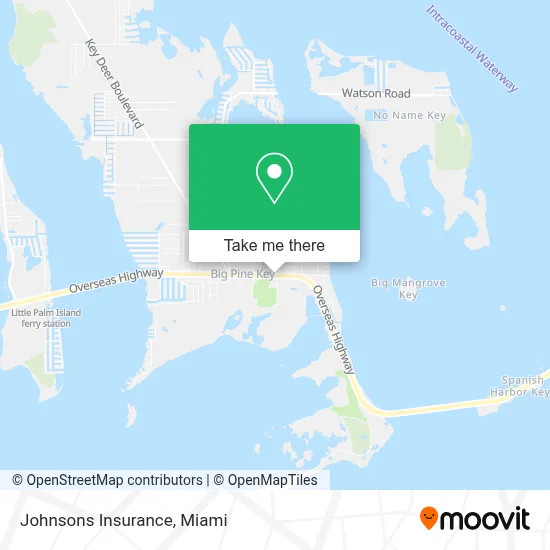 Johnsons Insurance map