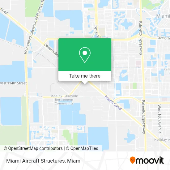 Miami Aircraft Structures map
