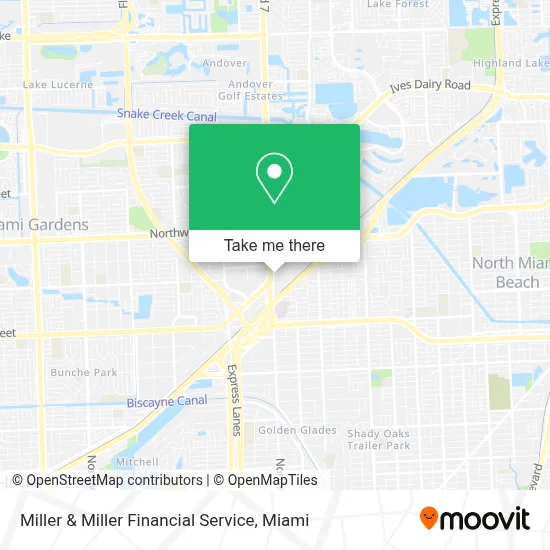 Miller & Miller Financial Service map