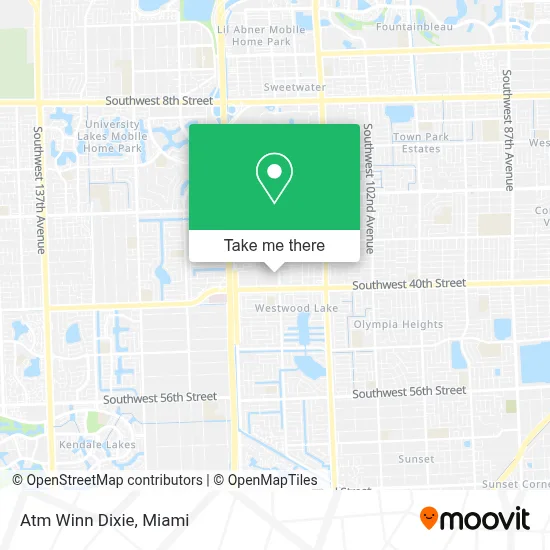 Atm Winn Dixie map