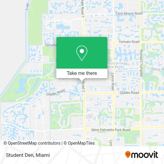 Student Den map