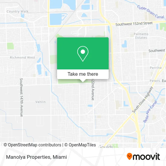 Manolya Properties map