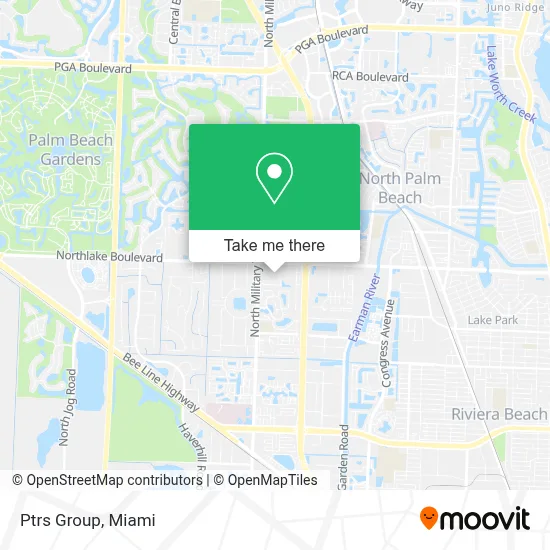 Ptrs Group map