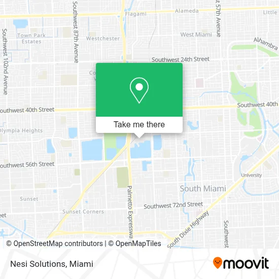 Nesi Solutions map