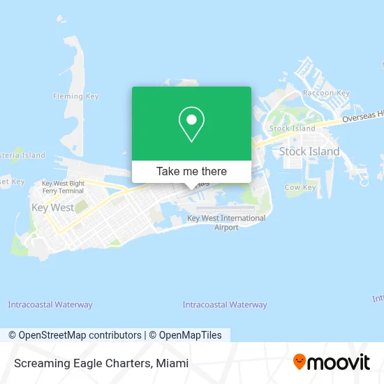 Screaming Eagle Charters map