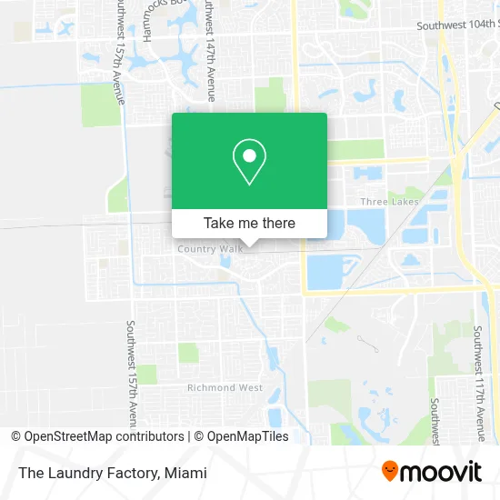 The Laundry Factory map
