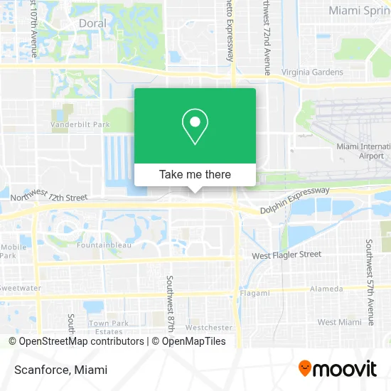 Scanforce map