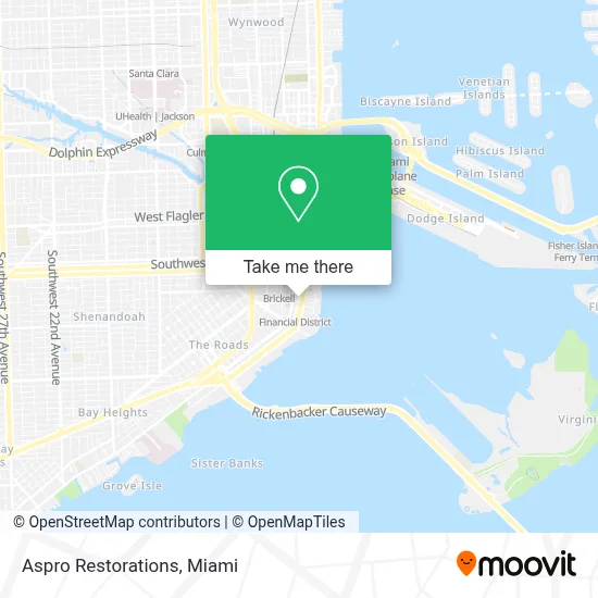 Aspro Restorations map