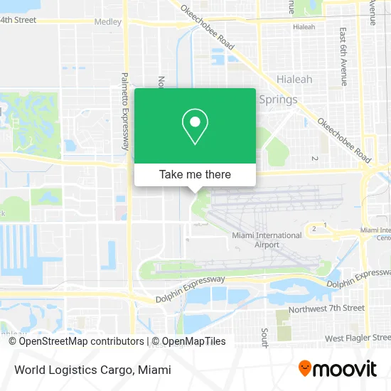 World Logistics Cargo map