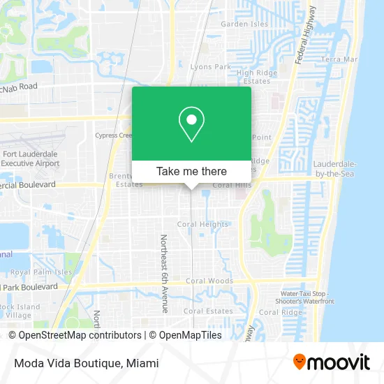 Moda Vida Boutique map