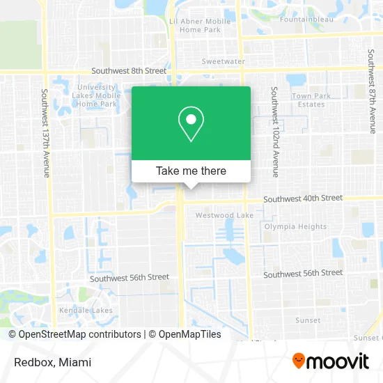 Redbox map