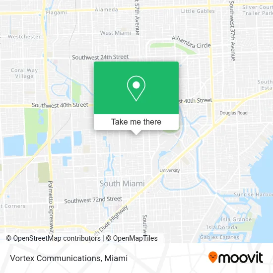 Vortex Communications map