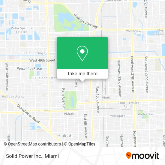 Solid Power Inc. map