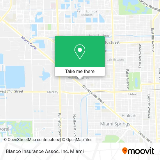 Blanco Insurance Assoc. Inc map