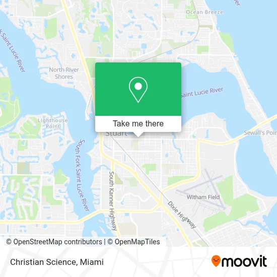 Christian Science map