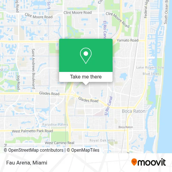 Fau Arena map