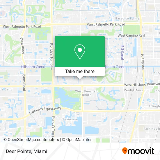 Deer Pointe map