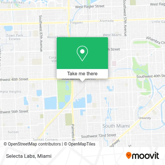 Selecta Labs map