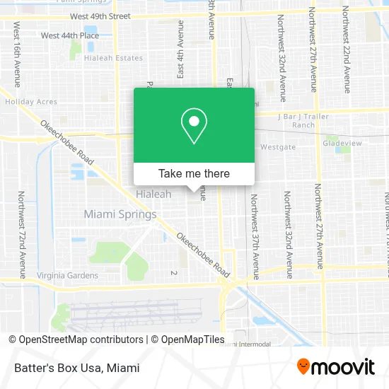 Batter's Box Usa map