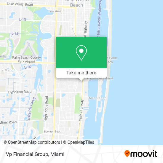 Vp Financial Group map