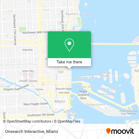 Onsearch Interactive map