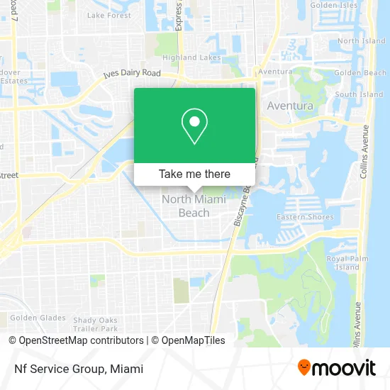 Nf Service Group map