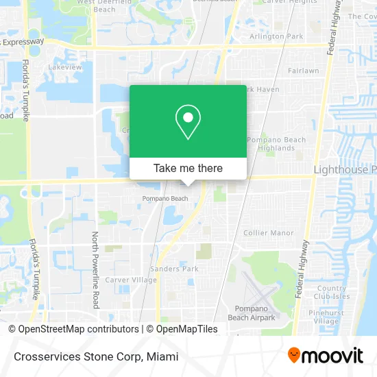 Crosservices Stone Corp map