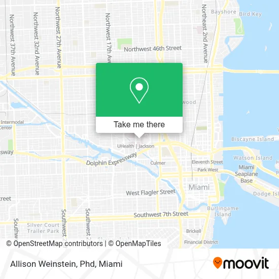 Allison Weinstein, Phd map