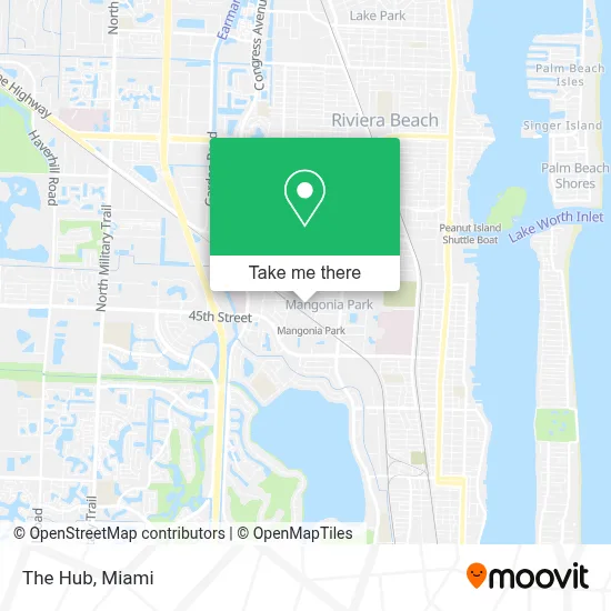 The Hub map