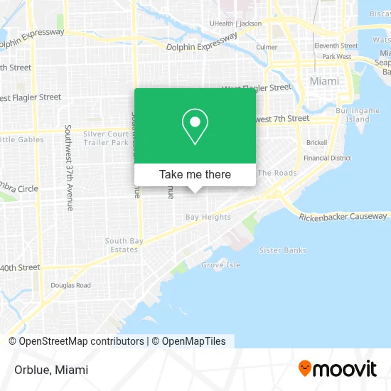 Orblue map