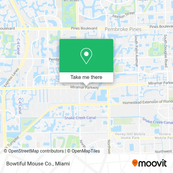 Bowtiful Mouse Co. map