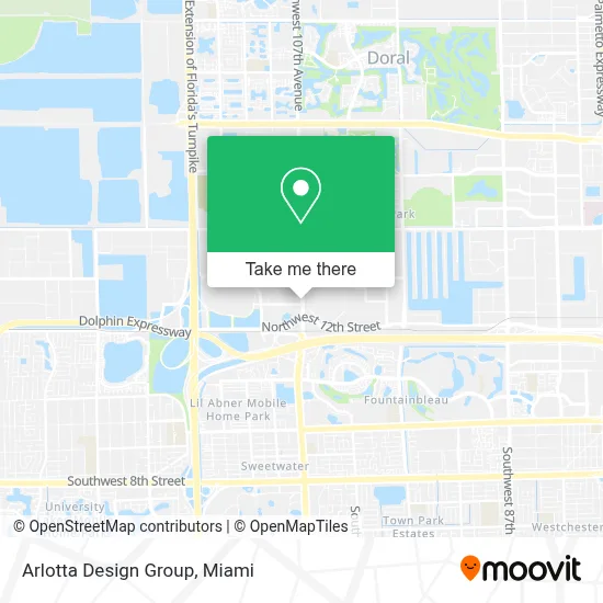 Arlotta Design Group map