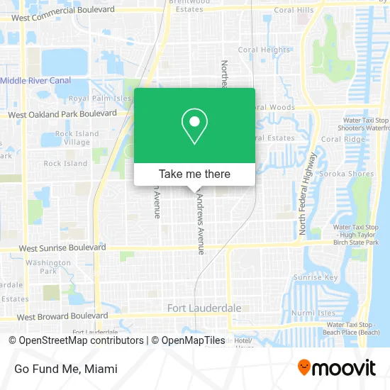 Go Fund Me map