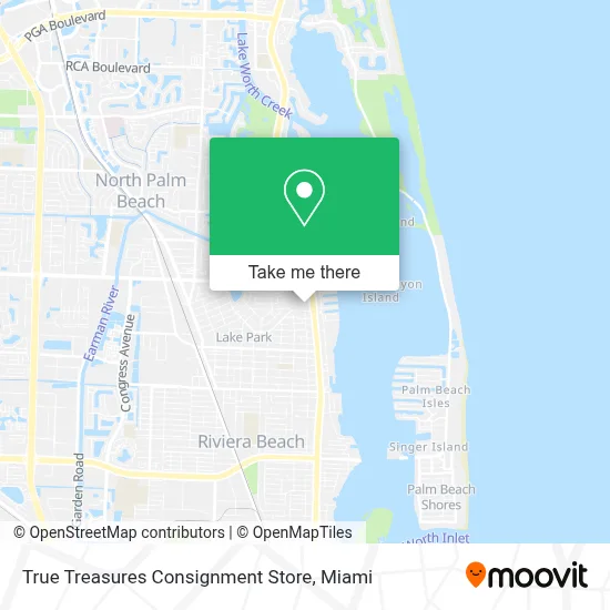 True Treasures Consignment Store map