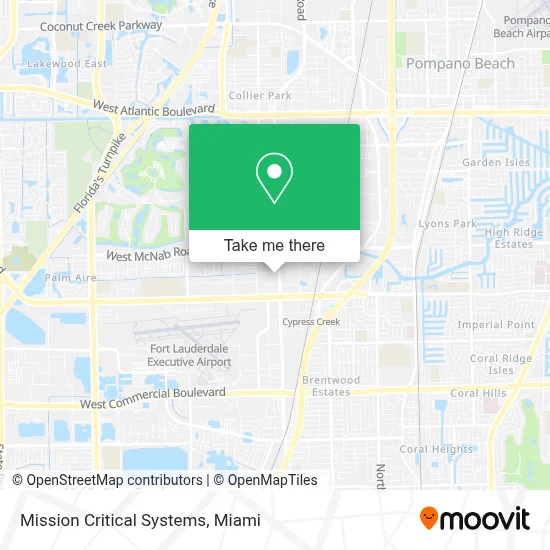 Mission Critical Systems map