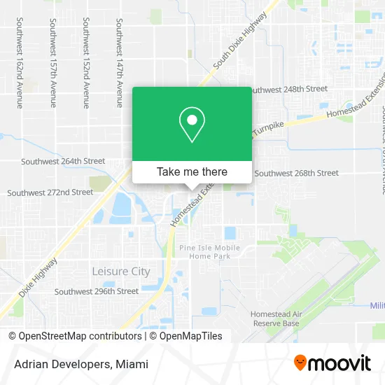 Adrian Developers map