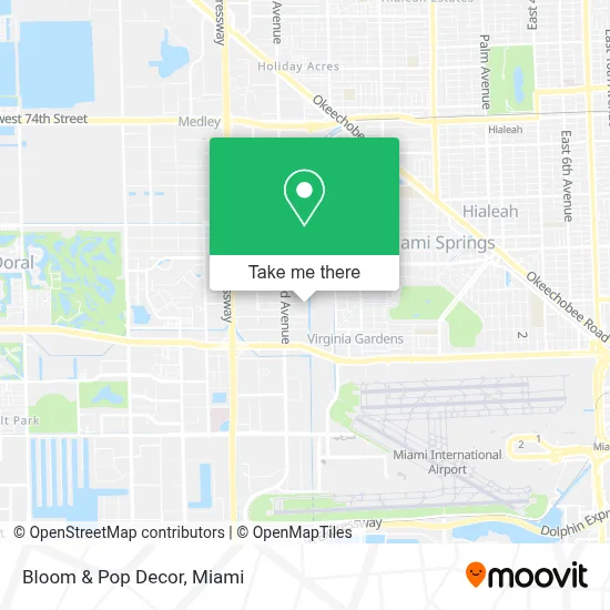 Bloom & Pop Decor map