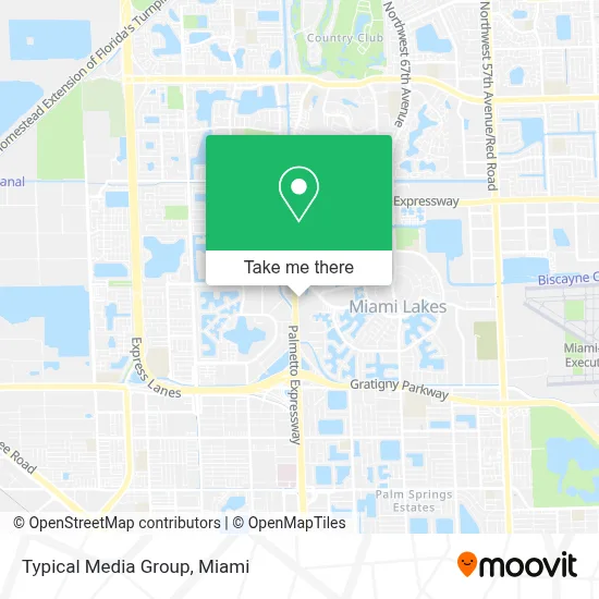 Typical Media Group map