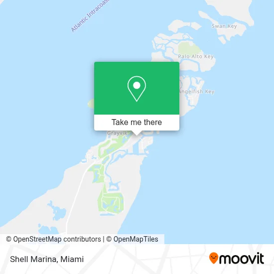 Shell Marina map