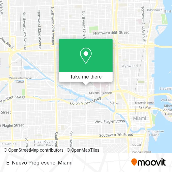 El Nuevo Progreseno map