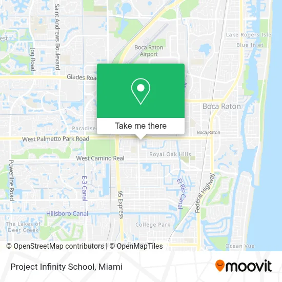 Project Infinity School map