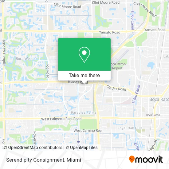 Serendipity Consignment map